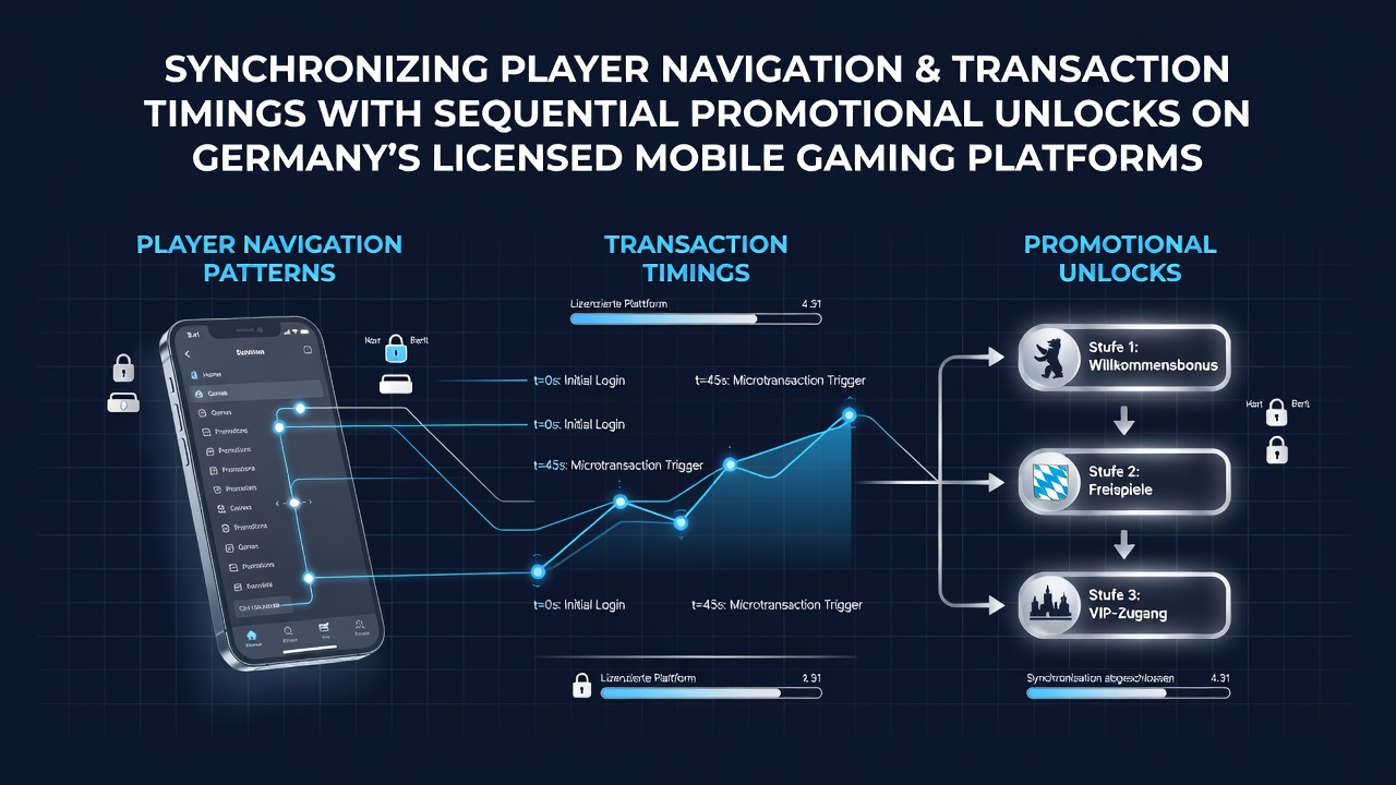 Diagramm zeigt Heatmaps von Spielernavigationspfaden in deutschen Casino-Apps mit markierten Transaktionspunkten und Promo-Auslösern