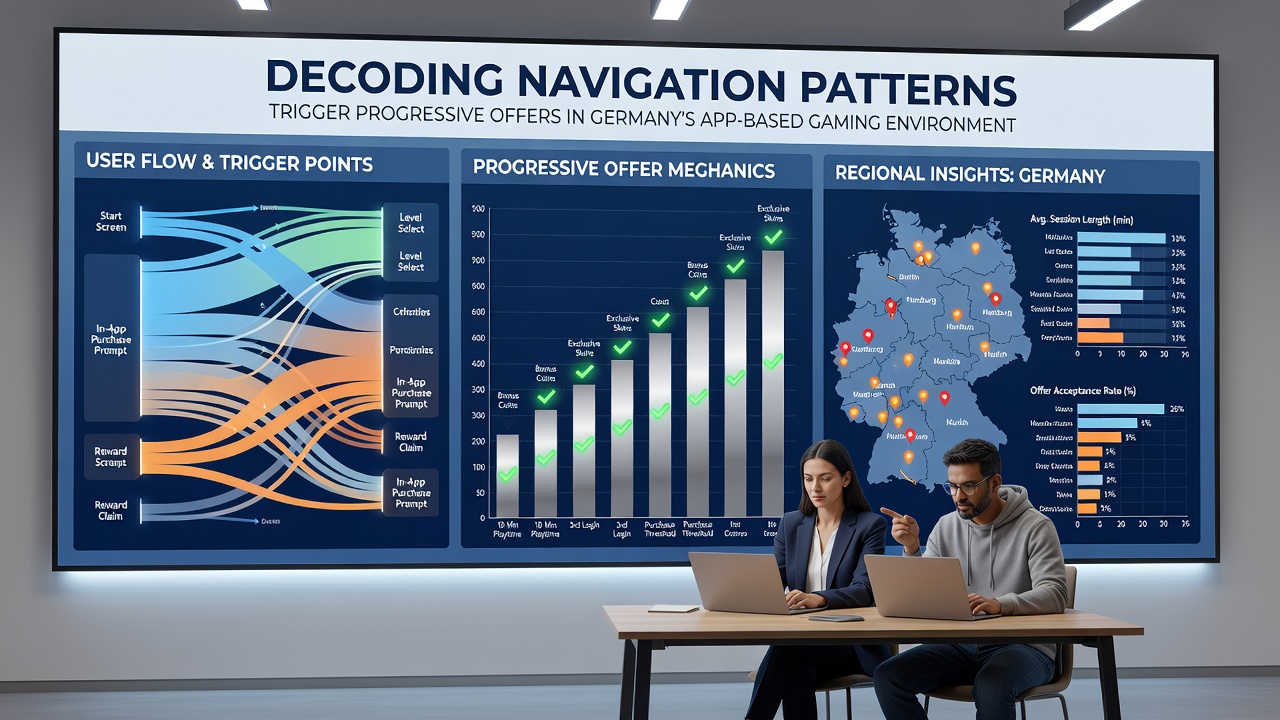 Visualisierung von Interaktionsdaten und Fortschrittsanzeigen in mobilen Casino-Apps
