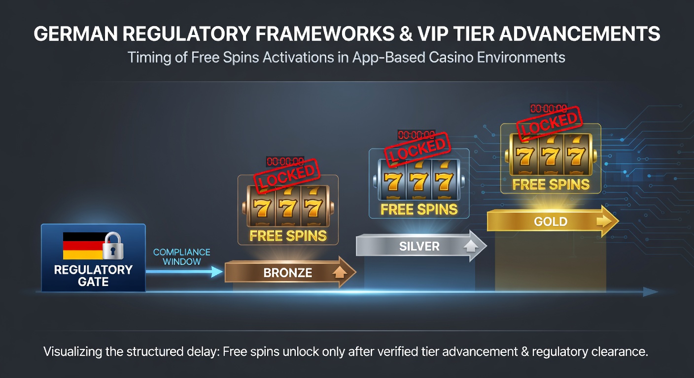 Illustration der deutschen Glücksspielregulierung und ihrer Auswirkungen auf Bonus-Timing in mobilen Casinos