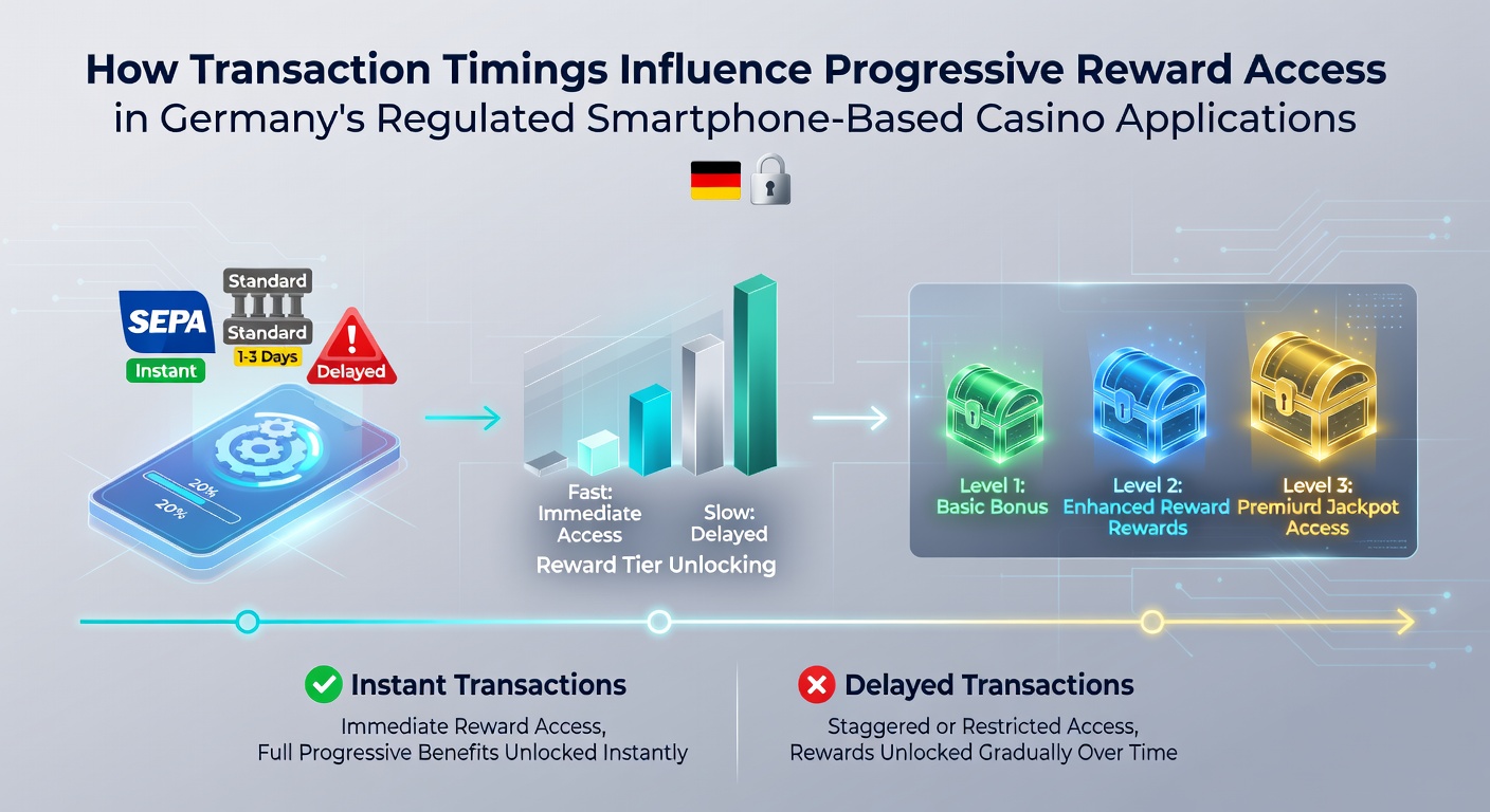 Transaktionsabläufe in mobilen Casino-Apps mit Fokus auf Timing und Belohnungsfortschritt