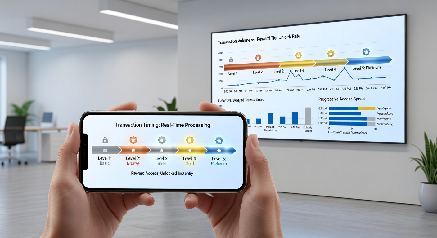 Visualisierung von Transaktions-Timings und Belohnungsfortschritt in deutschen Casino-Apps