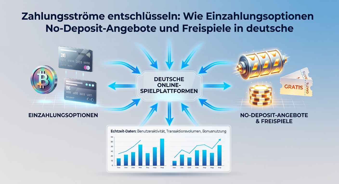 Darstellung von No-Deposit-Boni und Freispielen, die durch Zahlungsoptionen in Casino-Rankings aktiviert werden